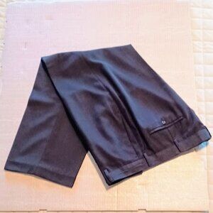 AXIST Essentials Men's dress pants black w/light stripes, 36 X 29